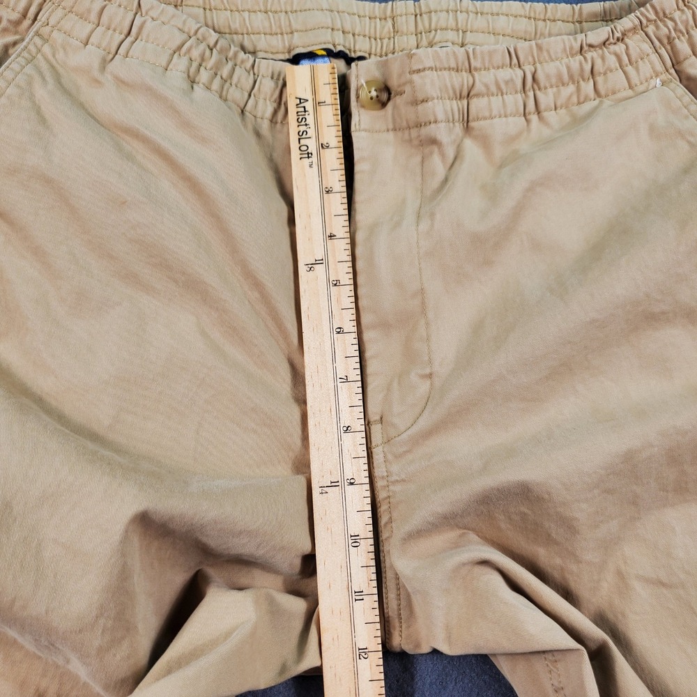 Polo Ralph Lauren Mens XL Stretch Classic Fit Tan Elastic Waist Chino Pants Flaw - Picture 6 of 10